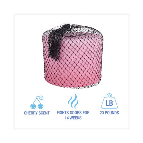 14-week Super Block Deodorizer, 20 Lb, Pink, Cherry - Image 2