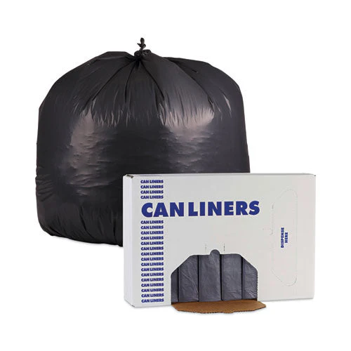 Linear Low Density Industrial Can Liners, 45 Gal, 1.3 Mil, 40 X 46, Gray, 100/carton - Image 3