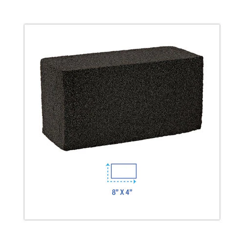 Grill Brick, 8 X 4, Black, 12/carton - Image 3