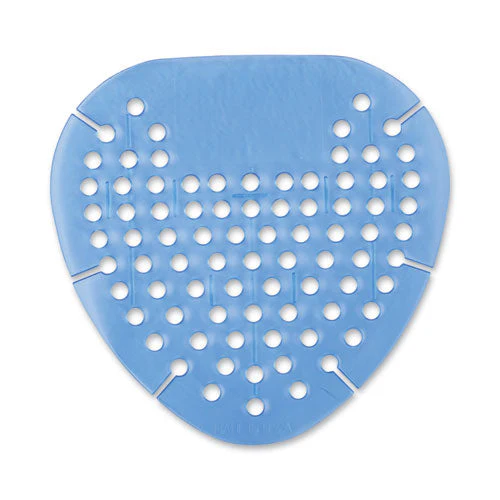 Gem Urinal Screens, Cotton Blossom Scent, Blue, 12/box - Image 1