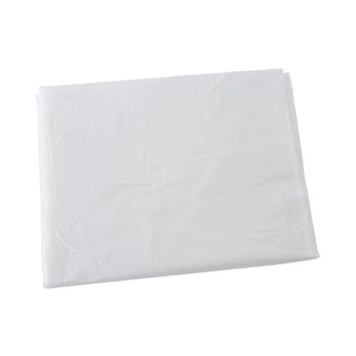 High Density Industrial Can Liners Flat Pack, 60 Gal, 16 Mic, 38 X 60, Natural, 100/carton - Image 1
