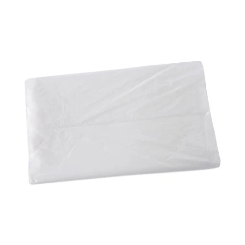 High Density Industrial Can Liners Flat Pack, 45 Gal, 16 Mic, 40 X 48, Natural, 200/carton - Image 1