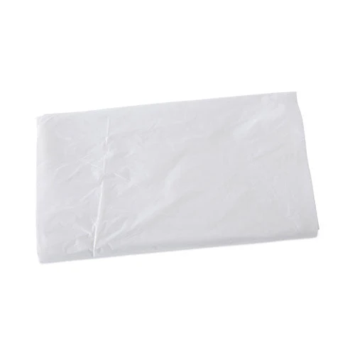 High Density Industrial Can Liners Flat Pack, 56 Gal, 16 Mic, 43 X 48, Natural, 200/carton - Image 1