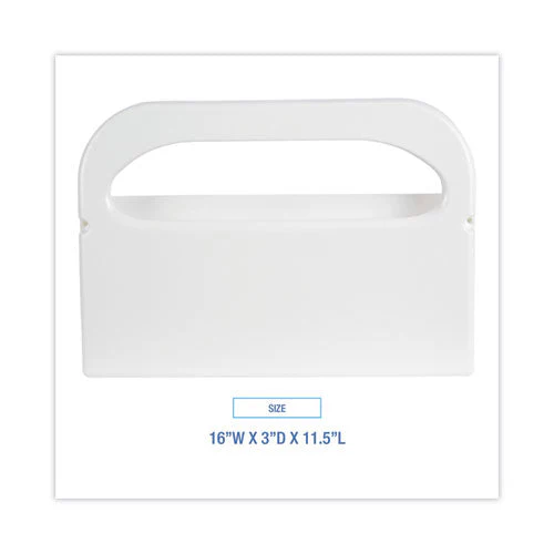 Toilet Seat Cover Dispenser, 16 X 3 X 11.5, White, 2/box - Image 2