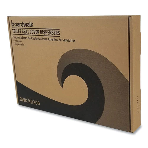 Toilet Seat Cover Dispenser, 16 X 3 X 11.5, Chrome - Image 3
