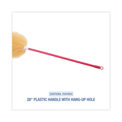Lambswool Duster With 26" Plastic Handle, Assorted Colors - Image 3
