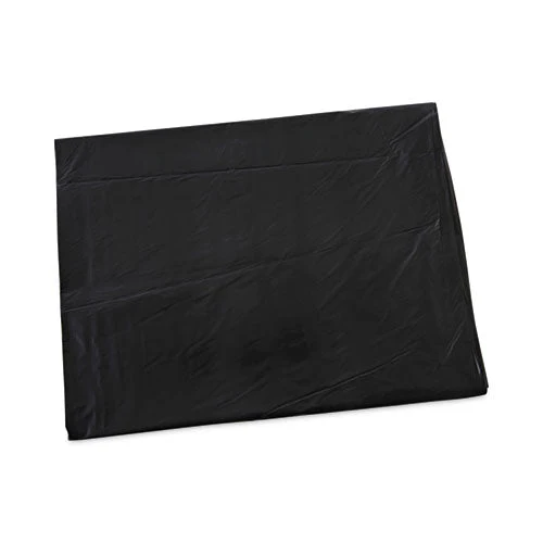 Linear Low Density Industrial Can Liners, 60 Gal, 0.7 Mil, 38 X 58, Black, 100/carton - Image 1