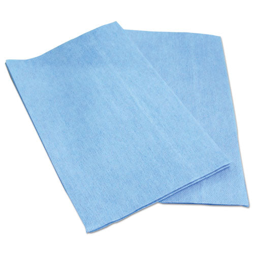 Foodservice Wipers, 13 X 21, Blue, 150/carton - Image 1