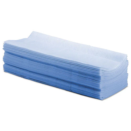 Hydrospun Wipers, 9 X 16.75, Blue, 100 Wipes/box, 10 Boxes/carton - Image 2