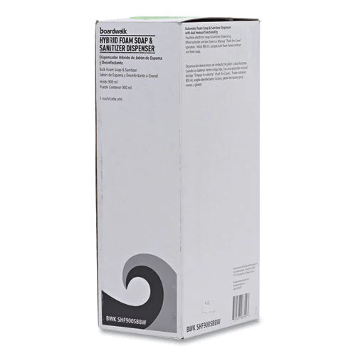 Bulk Fill Foam Soap Dispenser With Key Lock, 900 Ml, 5.25 X 4 X 12, Black Pearl - Image 3