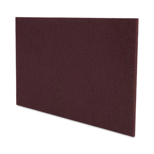 Deep Scrub Pads, 20 X 14, Maroon, 10/carton - Image 3