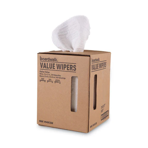 Drc Wipers, Centerpull, 10 X 12, White, 200/carton - Image 1