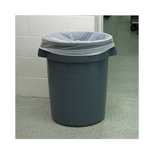 Linear Low Density Industrial Can Liners, 30 Gal, 0.7 Mil, 30 X 36, White, 200/carton - Image 2