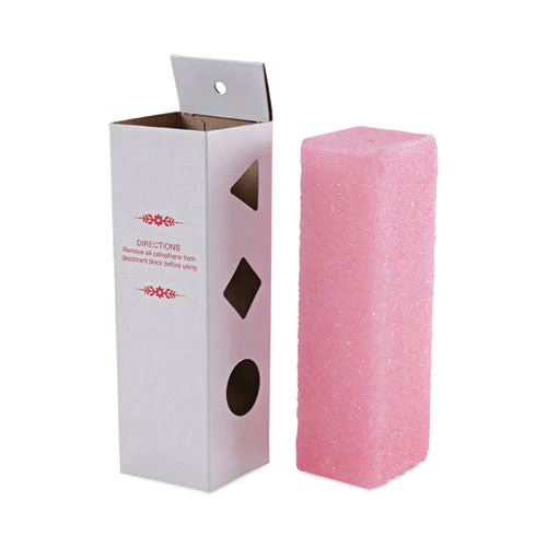 Deodorizing Para Wall Blocks, 24 Oz, Pink, Cherry, 6/box - Image 1
