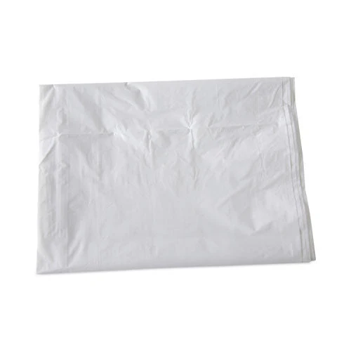Linear Low Density Industrial Can Liners, 56 Gal, 0.9 Mil, 43 X 47, White, 100/carton - Image 1