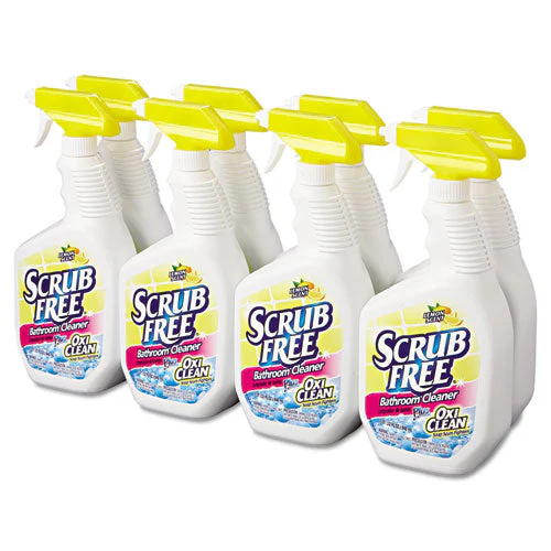 Scrub Free Soap Scum Remover, Lemon, 32 Oz Spray Bottle, 8/carton - Image 2