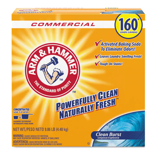 Powder Laundry Detergent, Clean Burst, 9.86 Lb Box, 3/carton - Image 1