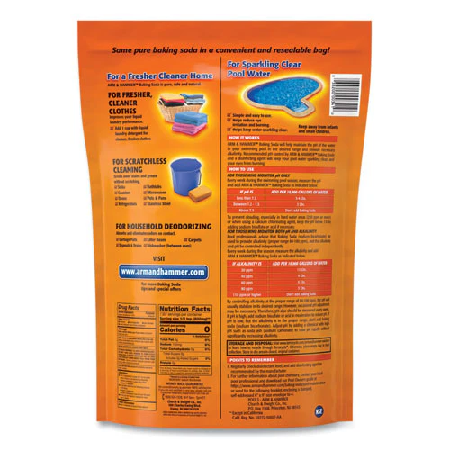 Baking Soda, 10.8 Lb Bag, 4/carton - Image 3