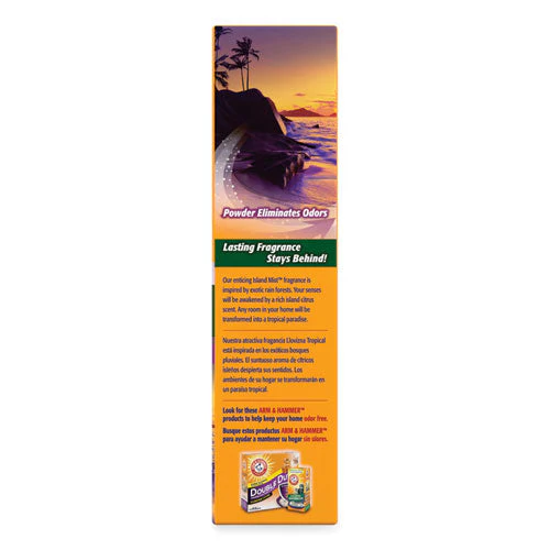 Fresh Scentsations Carpet Odor Eliminator, Island Mist, 30 Oz Box, 6/carton - Image 3