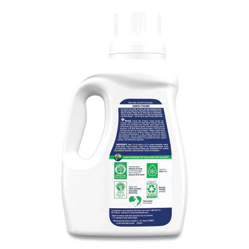 He Compatible Liquid Detergent, Unscented, 50 Loads, 50 Oz Bottle, 8/carton - Image 3