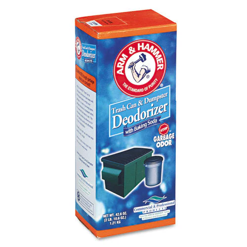 Trash Can And Dumpster Deodorizer, Sprinkle Top, Original, 42.6 Oz Powder - Image 1
