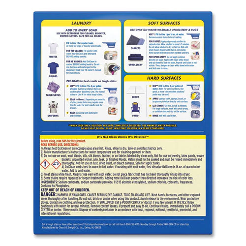 Versatile Stain Remover, Regular Scent, 7.22 Lb Box - Image 2