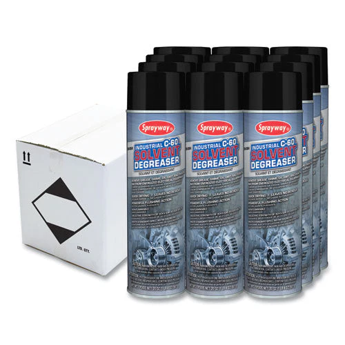C-60 Industrial Solvent Degreaser, 20 Oz, Dozen - Image 1
