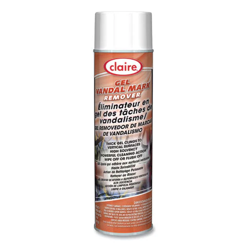 Gel Vandal Mark Remover, 15 Oz Aerosol Spray, Dozen - Image 3