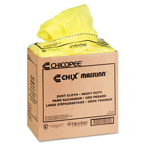 Masslinn Dust Cloths, 24 X 24, Yellow, 50/bag, 2 Bags/carton - Image 2