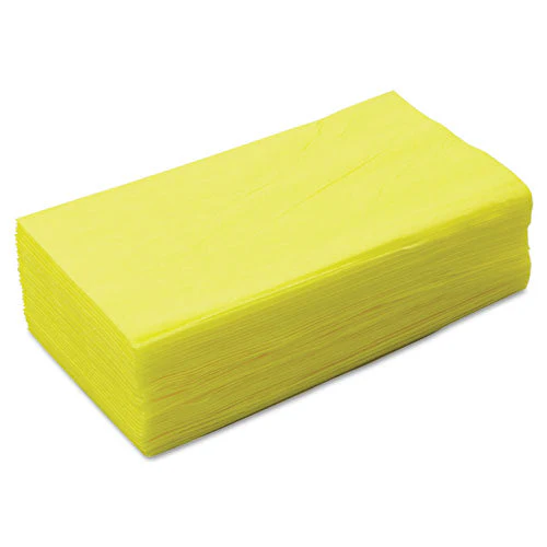 Masslinn Dust Cloths, 1-ply, 24 X 24, Unscented, Yellow, 30/bag, 5 Bags/carton - Image 3