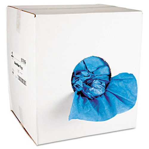 Veraclean Critical Cleaning Wipes, Creped Texture, Crumple, 1-ply, 14 X 14, Unscented, Blue, 250/carton - Image 1