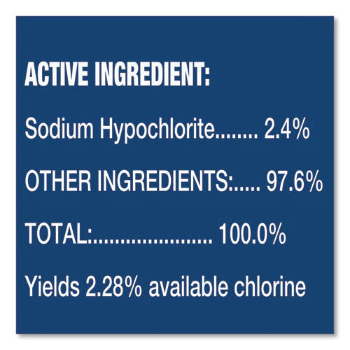 Toilet Bowl Cleaner With Bleach, Fresh Scent, 24 Oz Bottle, 12/carton - Image 3