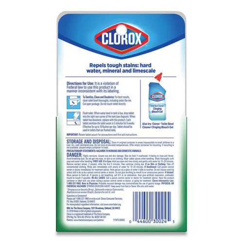 Automatic Toilet Bowl Cleaner, 3.5 Oz Tablet, 2/pack, 6 Packs/carton - Image 2