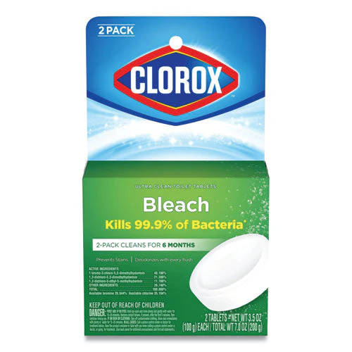 Automatic Toilet Bowl Cleaner, 3.5 Oz Tablet, 2/pack - Image 1