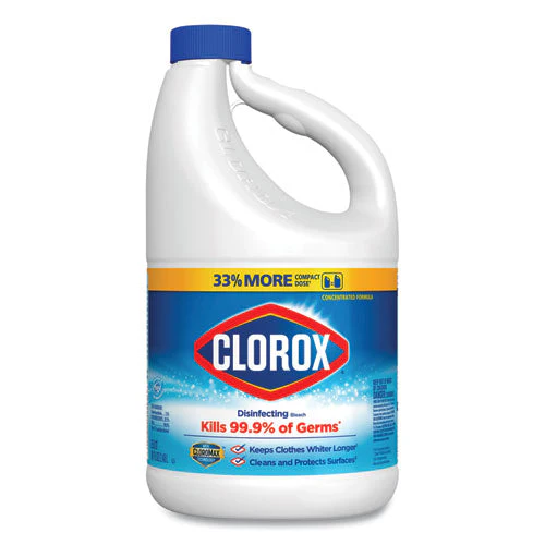 Regular Bleach With Cloromax Technology, 81 Oz Bottle, 6/carton - Image 1