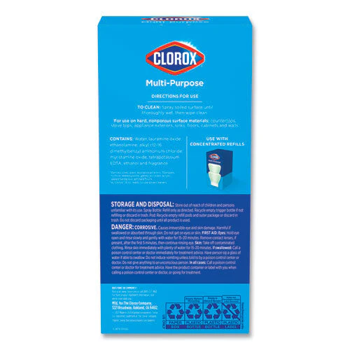 Clorox Multipurpose Degreaser Cleaner Refillable Starter Kit, Crisp Lemon Scent - Image 2