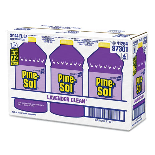 All Purpose Cleaner, Lavender Clean, 144 Oz Bottle, 3/carton - Image 2