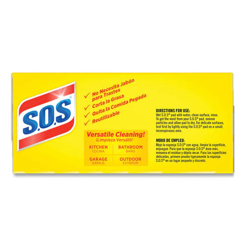 Steel Wool Soap Pad, Steel, 4/box, 24 Boxes/carton - Image 2