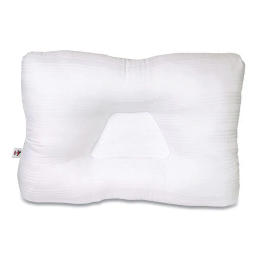 Mid-core Cervical Pillow. Standard, 22 X 4 X 15, Firm, White - Image 1