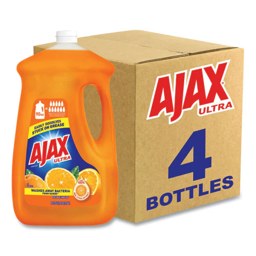 Dish Detergent, Orange Scent, 90 Oz Bottle, 4/carton - Image 1