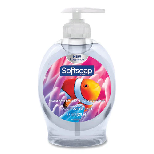 Liquid Hand Soap Pump, Aquarium Series, Fresh Floral, 7.5 Oz - Image 1