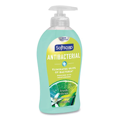 Antibacterial Hand Soap, Fresh Citrus, 11.25 Oz Pump Bottle - Image 2