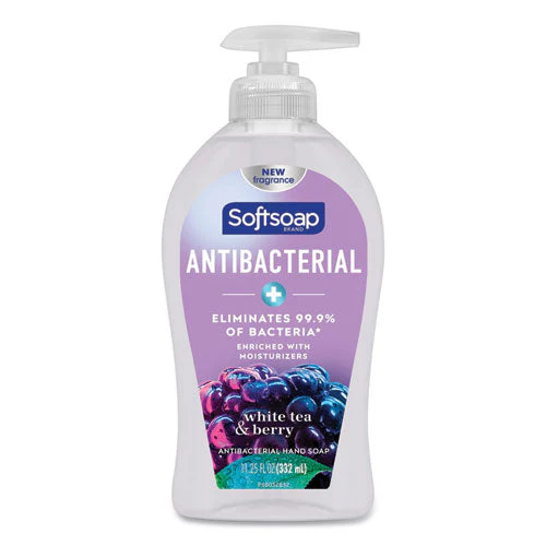Antibacterial Hand Soap, White Tea And Berry Fusion, 11.25 Oz Pump Bottle - Image 1