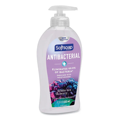Antibacterial Hand Soap, White Tea And Berry Fusion, 11.25 Oz Pump Bottle - Image 2