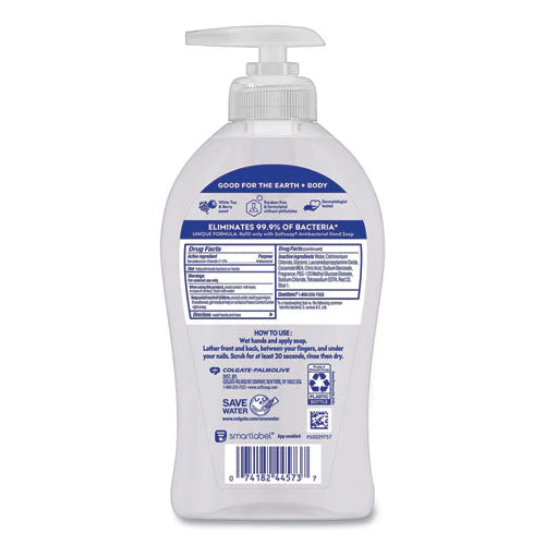 Antibacterial Hand Soap, White Tea And Berry Fusion, 11.25 Oz Pump Bottle - Image 3