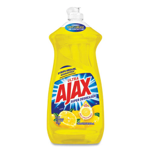 Dish Detergent, Lemon Scent, 28 Oz Bottle, 9/carton - Image 1
