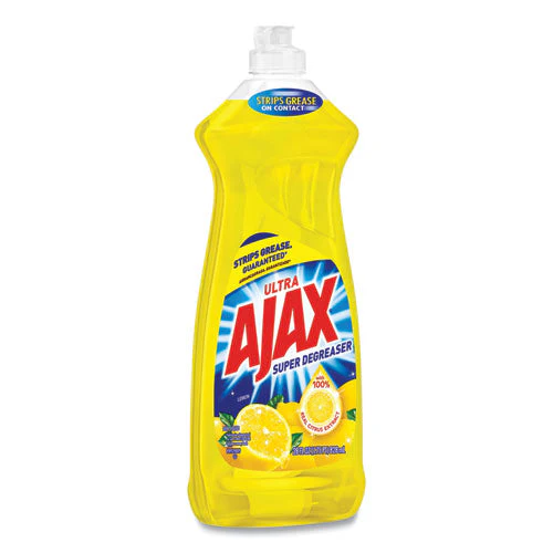 Dish Detergent, Lemon Scent, 28 Oz Bottle, 9/carton - Image 2