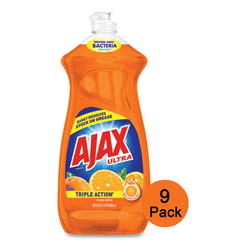 Dish Detergent, Liquid, Orange Scent, 28 Oz Bottle, 9/carton - Image 3