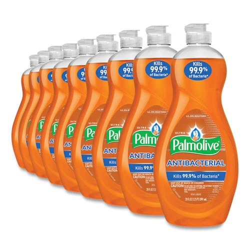 Ultra Antibacterial Dishwashing Liquid, 20 Oz Bottle, 9/carton - Image 1