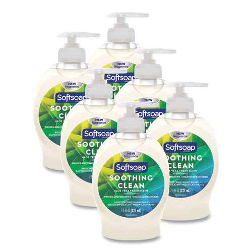 Moisturizing Hand Soap, Aloe, 7.5 Oz Bottle, 6/carton - Image 1